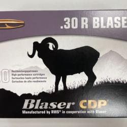 BLASER CDP CAL 30R 10.7G BTE DE 20 BALLES(vendu par 2 boites)