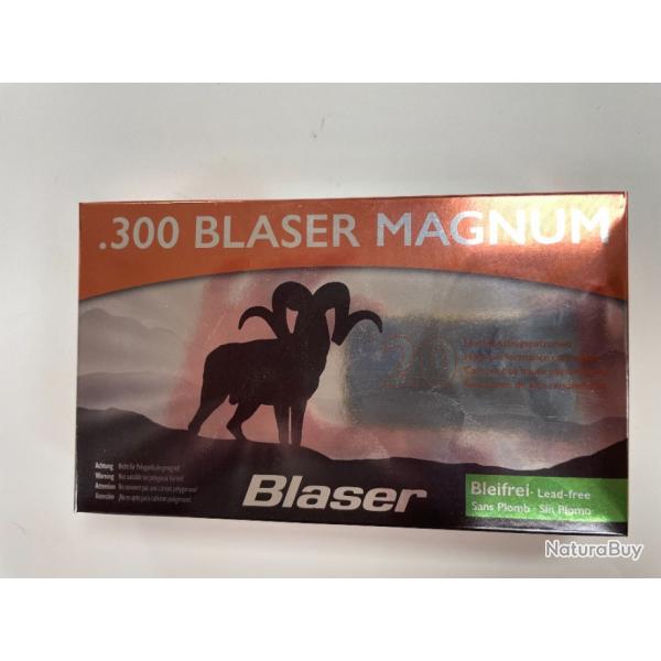 BLASER CDC CAL 300 BLASER MAGNUM BARNES TTSX 11.7G BTE DE 20 BALLES(vendu par 2 boites)