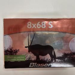 BLASER CDC CAL 8X68S 11G BTE DE 20 BALLES(vendu par 2 boites)