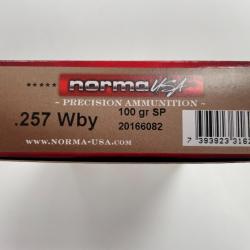 NORMA 257 WHETHERBAY100G SP BTE DE 20 BALLES(vendu par 2 boites)