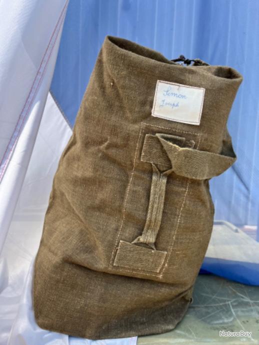 Sac Militaire Français TAP Légion – équipement Soldat Indochine Algérie