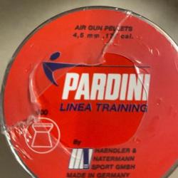 BF24 - PLOMBS PARDINI LINEA TRAINING - 4.5mm - LOT DE 50 BOITES x500