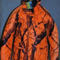 Thermo parka 3/4 jacket art 27616 blaze orange