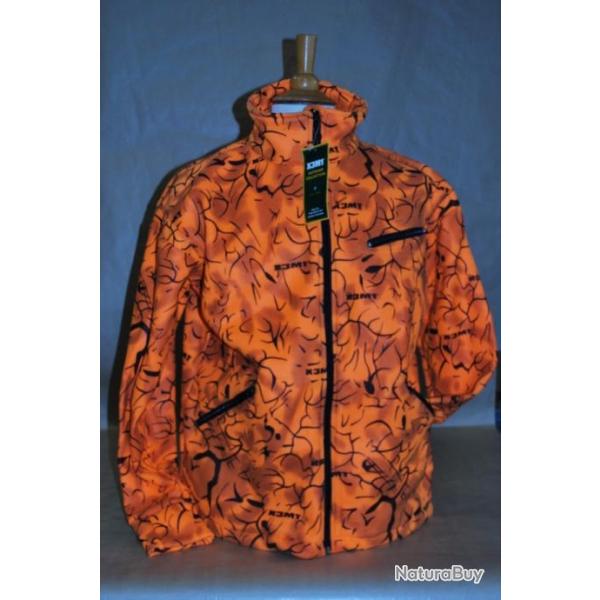 X3M1 veste polaire orange