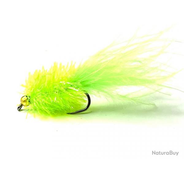 Mouches streamers dog nobbler vert fl