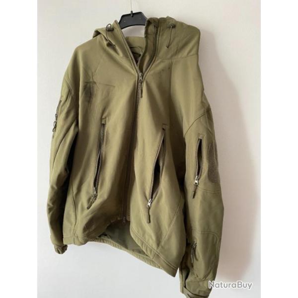 VESTE MILITAIRE IMPERMIABLE ET POLAIRE