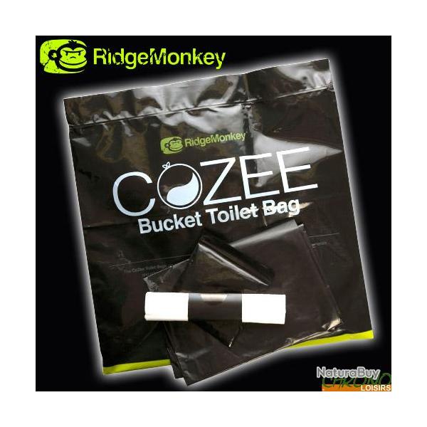 Sac pour Toilettes RidgeMonkey Cozee Toilet Seat (par 5)