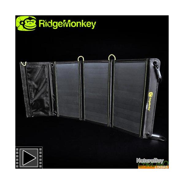 Panneau Solaire RidgeMonkey Vault QC 3.0 USB-A 21W