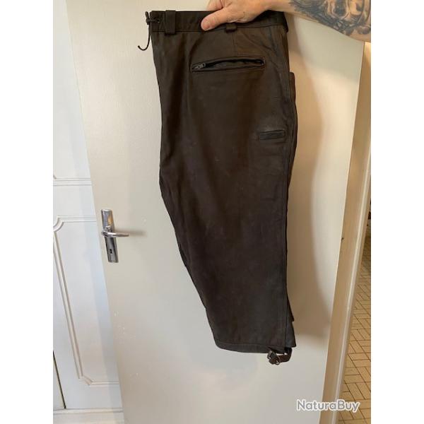 Pantalon Kniker en cuir verney carron Taille 54