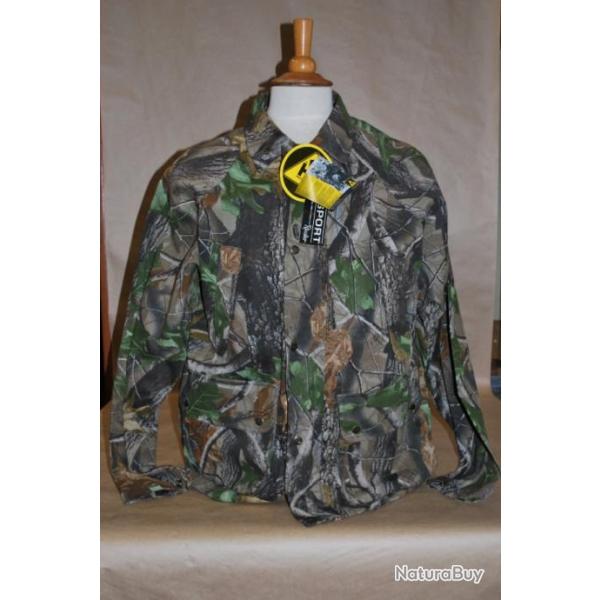 veste Camosport camouflage taille 48/50