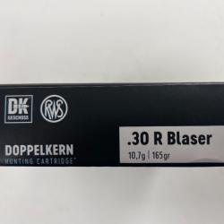 RWS 30R BLASER DK 11.7GR BOITE DE 20 BALLES(VENDU PAR 2 BOITES)