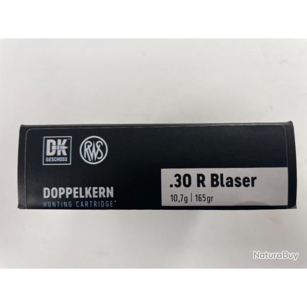 RWS 30R BLASER DK 11.7GR BOITE DE 20 BALLES(VENDU PAR 2 BOITES)