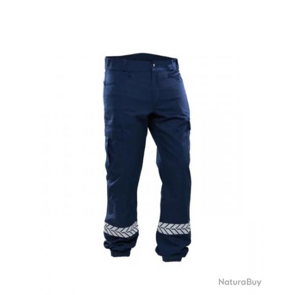 Pantalon Scurit avec bandes rflchissantes HV Bleu Marine