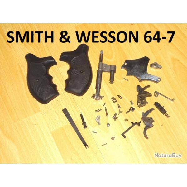 LOT de pices revolver SMITH & WESSON 64-7 SMITH & WESSON modele 64-7 - VENDU PAR JEPERCUTE (TST7)