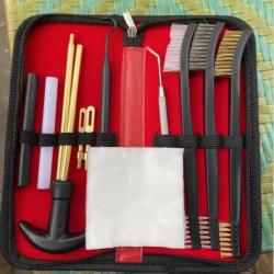 Kit de nettoyage plusieurs outils avec pochette de rangement - Modèle D