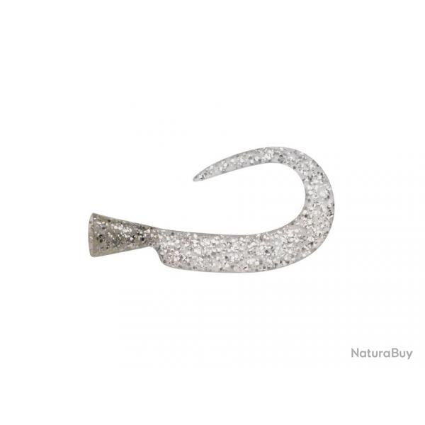 Accessoire Leurre Abu Garcia Mcmy Tail Spare Tails 69Mm SILVER GLITTER