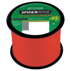 Tresse Spiderwire Steal Smooth 8 Red 2000M 7/100-6KG