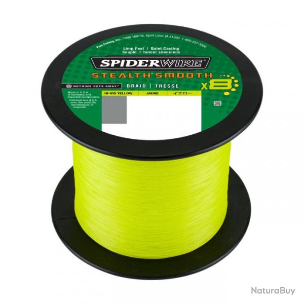 Tresse Spiderwire Steal Smooth 8 Yellow 2000M 6/100-5,4KG