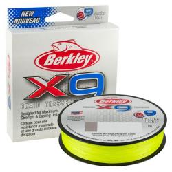 Tresse Berkley X9 Fluo 2000M 6/100-6,4KG