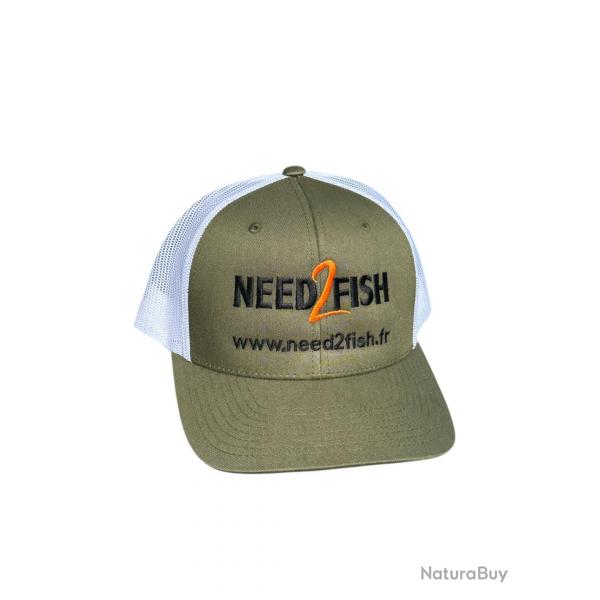 Casquette NEED2FISH - Vert Kaki