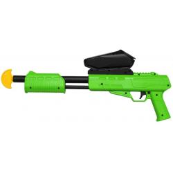 Marqueur Blaster Kids Gotcha Gun / Fusil cal. 50 (0,5 J) avec chargeur - citron vert