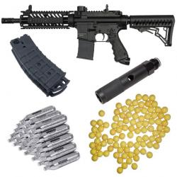 Forfait de défense à domicile Tippmann TMC cal.50 incluant un adaptateur Quick Change, 20 capsules d