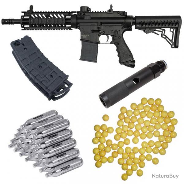 Forfait de dfense  domicile Tippmann TMC cal.50 incluant un adaptateur Quick Change, 20 capsules d