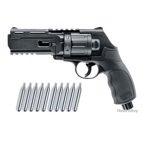 Umarex T4E TR 50 Revolver de dfense  domicile RAM cal.50 incluant 10 capsules de CO2 (12g)