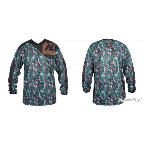 Nouveau maillot de paintball ultime Pro de la New Legion - camouflage woodland - M/L