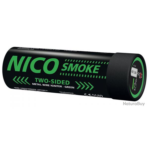 Nico Smoke Burst Grenade fumigène à double face de 50 secondes - vert