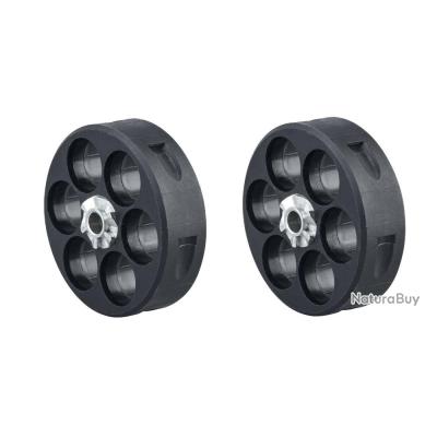 Annonce billes paintball : Magazine / Tambour de rechange pour le revolver Umarex T4E TR 50 / HDR 50 RAM cal.50 - 6 coups - Lot