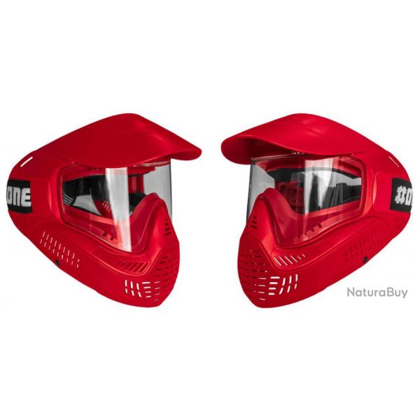 Masque de paintball Field #ONE Single V2 - rouge