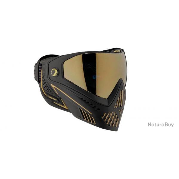 Masque de paintball DYE I5 Onyx Thermal gold 2.0