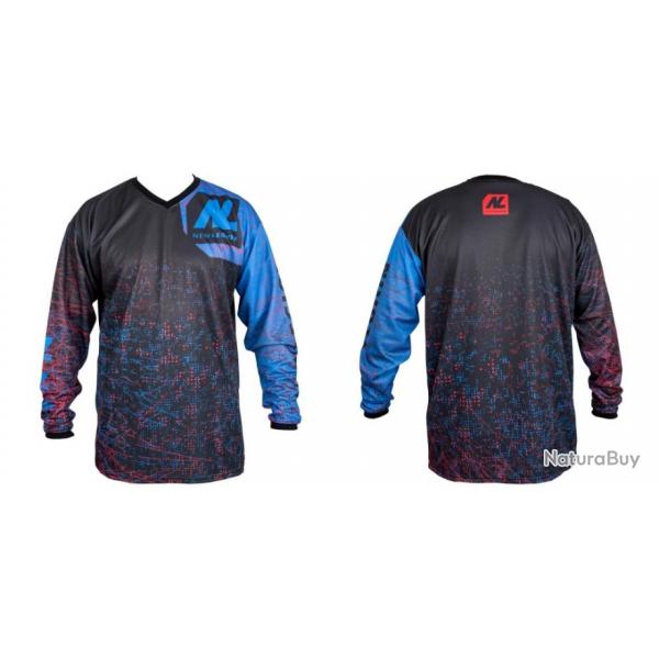 Nouveau maillot de paintball ultime Pro de la New Legion - rouge/bleu - M/L