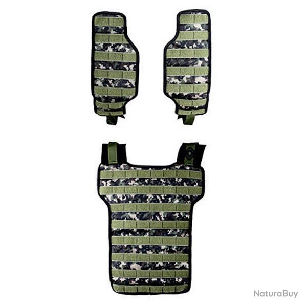 NXe Extraction Flank Paintball Light Vest digi camo