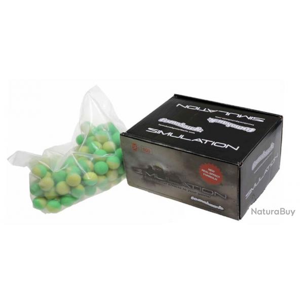 Simulation de Tomahawk Cal. 68 Powderballs / Balles de poudre - 100 pices