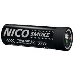 Nico Smoke Burst Grenade à fumée double face 50 secondes - gris