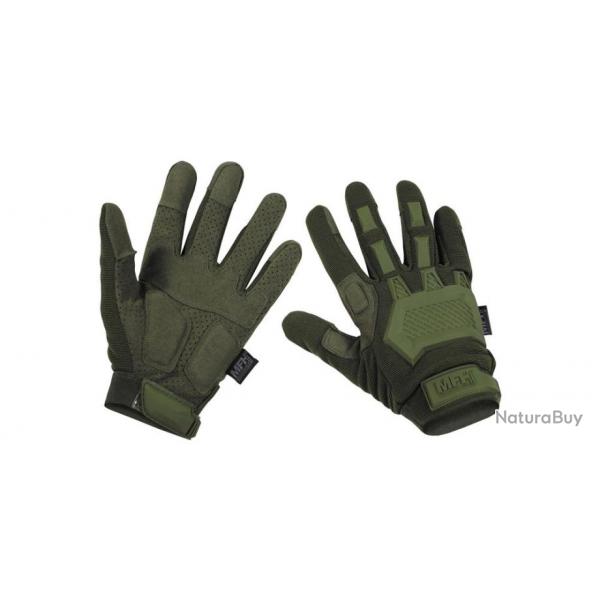 Gants tactiques "Action" olive - M