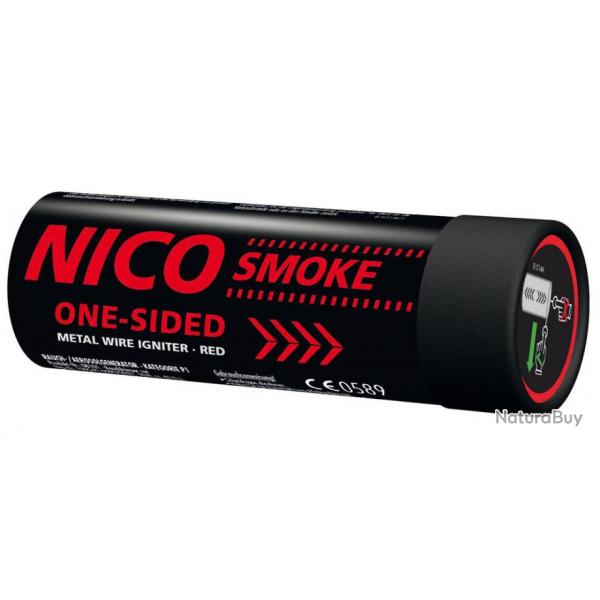 Nico Smoke Wire Pull Grenade 80 secondes - rouge