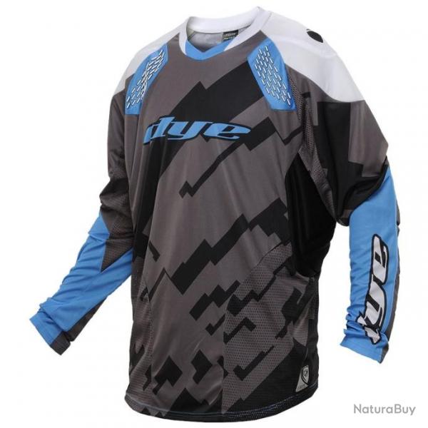 Maillot de paintball Dye C14 Airstrike gris/bleu