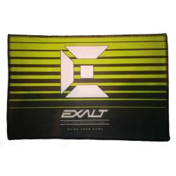 Tissu en microfibre Exalt - noir/vert citron