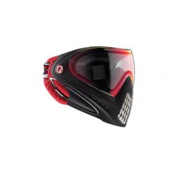 Masque de paintball DYE I4 Thermal Dirty Bird rouge/noir