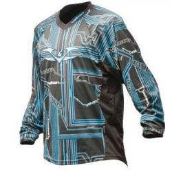 Maillot de paintball Valken Crusade Tron bleu