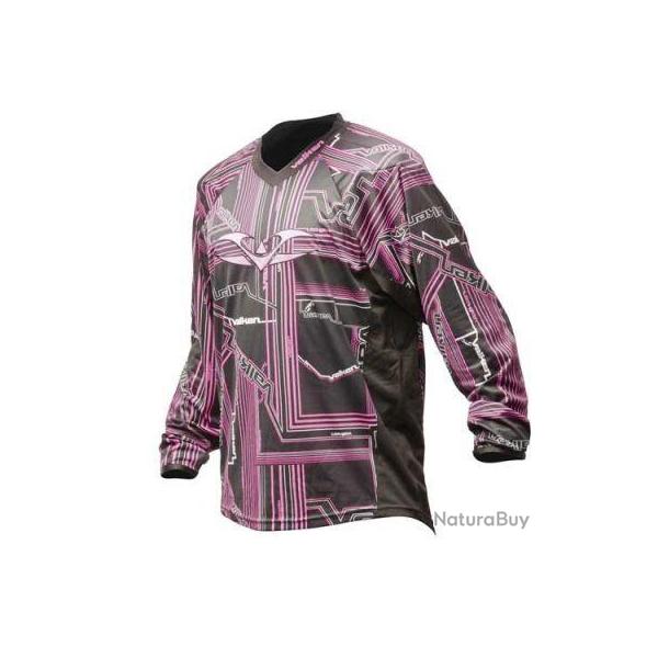 Maillot de paintball Valken Crusade Tron rose