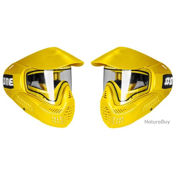 Masque de paintball Field #ONE Thermal - jaune