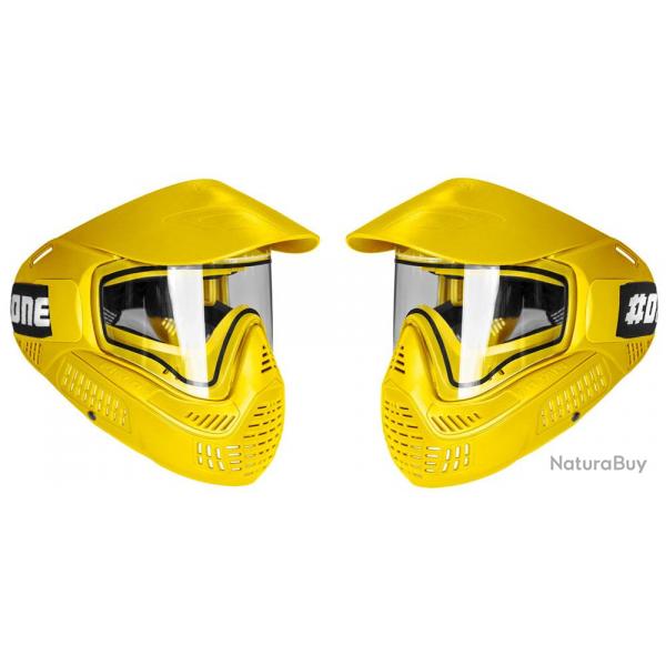 Masque de paintball Field #ONE Thermal - jaune