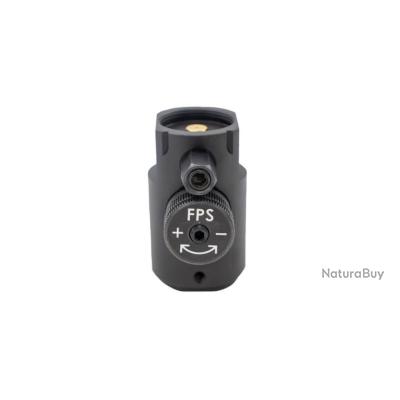 Régulateur LPR HPA BASSE PRESSION VERSION V2 REGLABLE 0-160 PSI OXYGEN BLACK SEUL