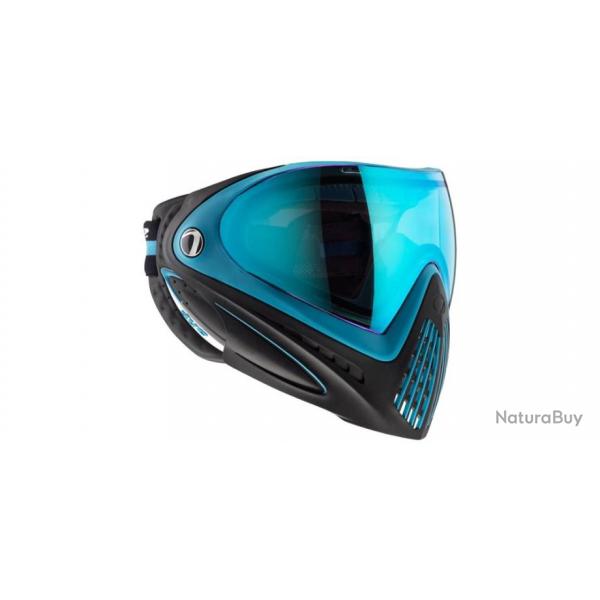 Masque de paintball DYE I4 Thermal Powder Blue noir/bleu