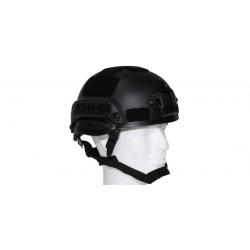 Casque tactique "MICH 2002" pour paintball / airsoft - noir