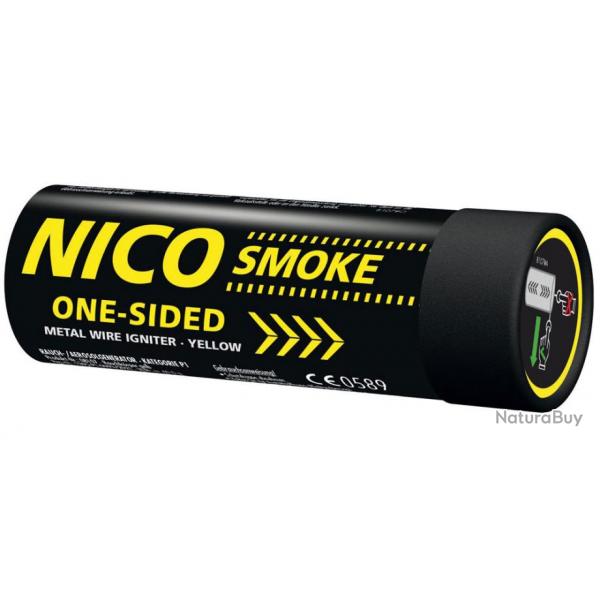 Nico Smoke Wire Pull Grenade 80 secondes - jaune